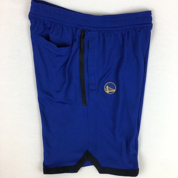 Nike Golden State Warriors NBA Player Issue PE Practice Shorts AV1805-495 (Blue) - Picture 3 of 3